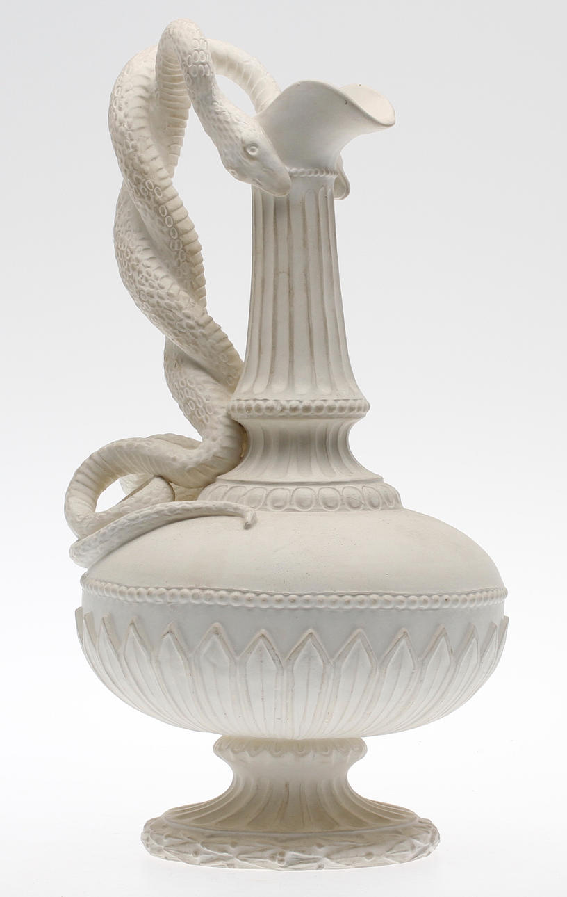 KANNA, keramik, empirestil, Höganäs, sent 1800-tal.