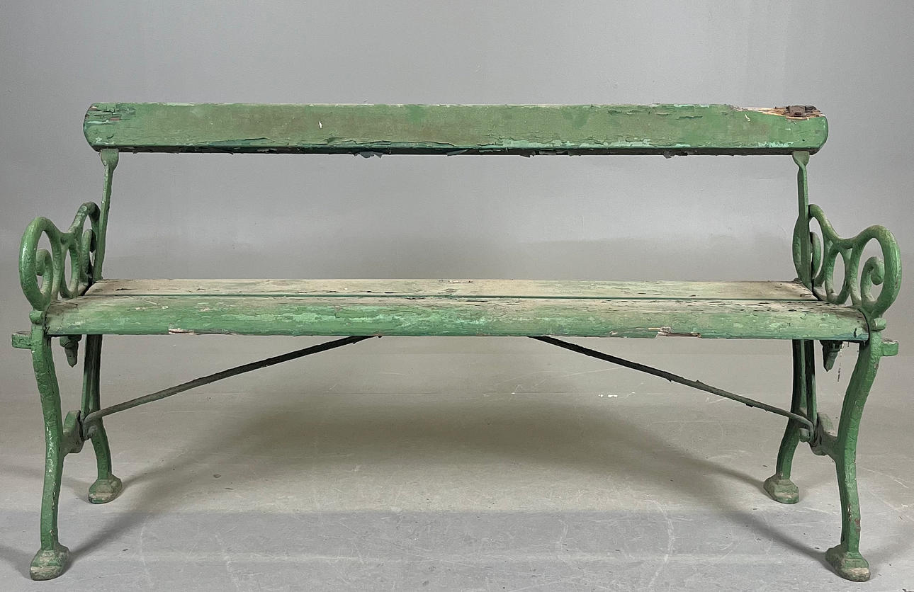 HAVEBÆNK, første halvdel af det 20. århundrede.