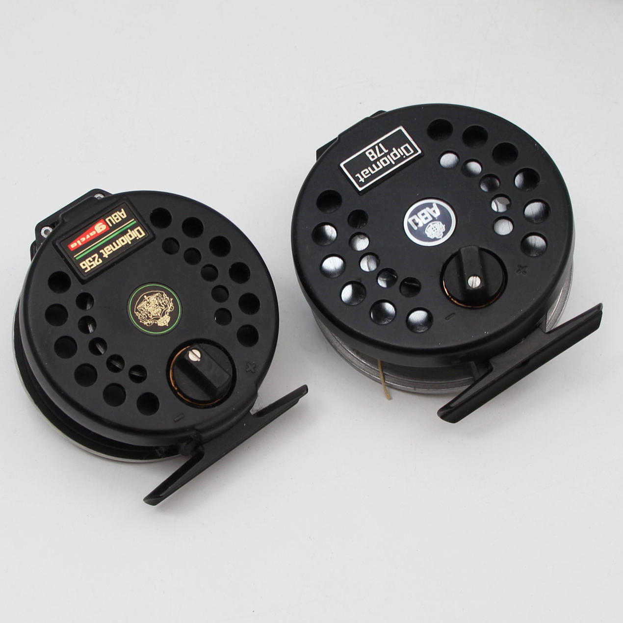 abu fly reels 3 FISHING REELS, ABU GARCIA, DIPLOMAT 178, 256, FLY MAX 356, FLY FISHING.  Collectables - Fishing equipment