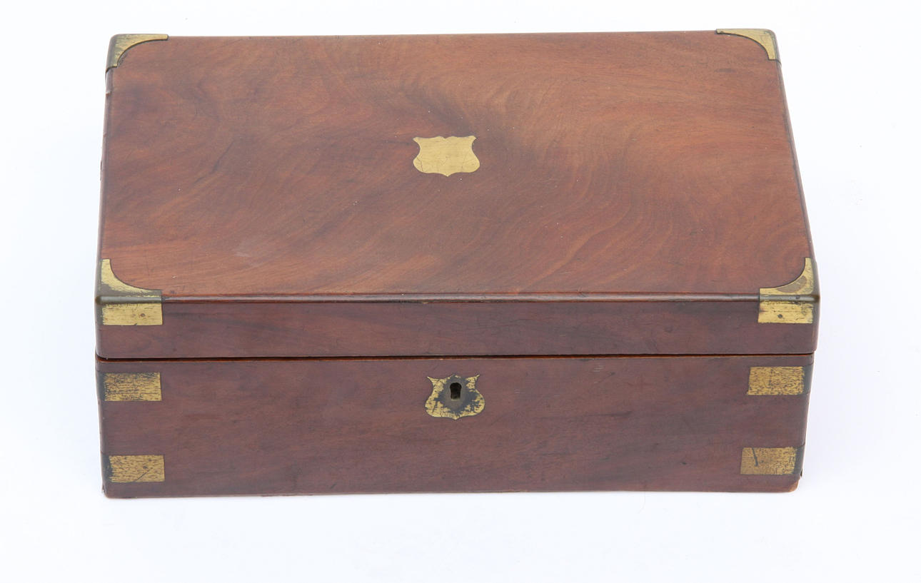 REISE-SCHREIBSEKRETÄR. Schreibkasten.