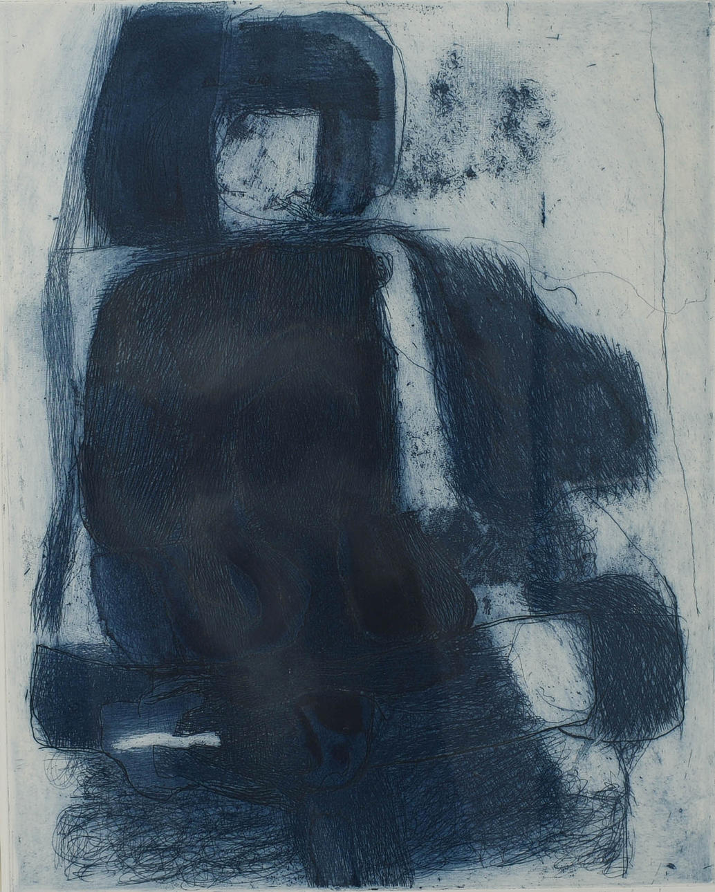 PÄR GUNNAR THELANDER. Colour etching, “Madame”, signed, numbered 14/20.