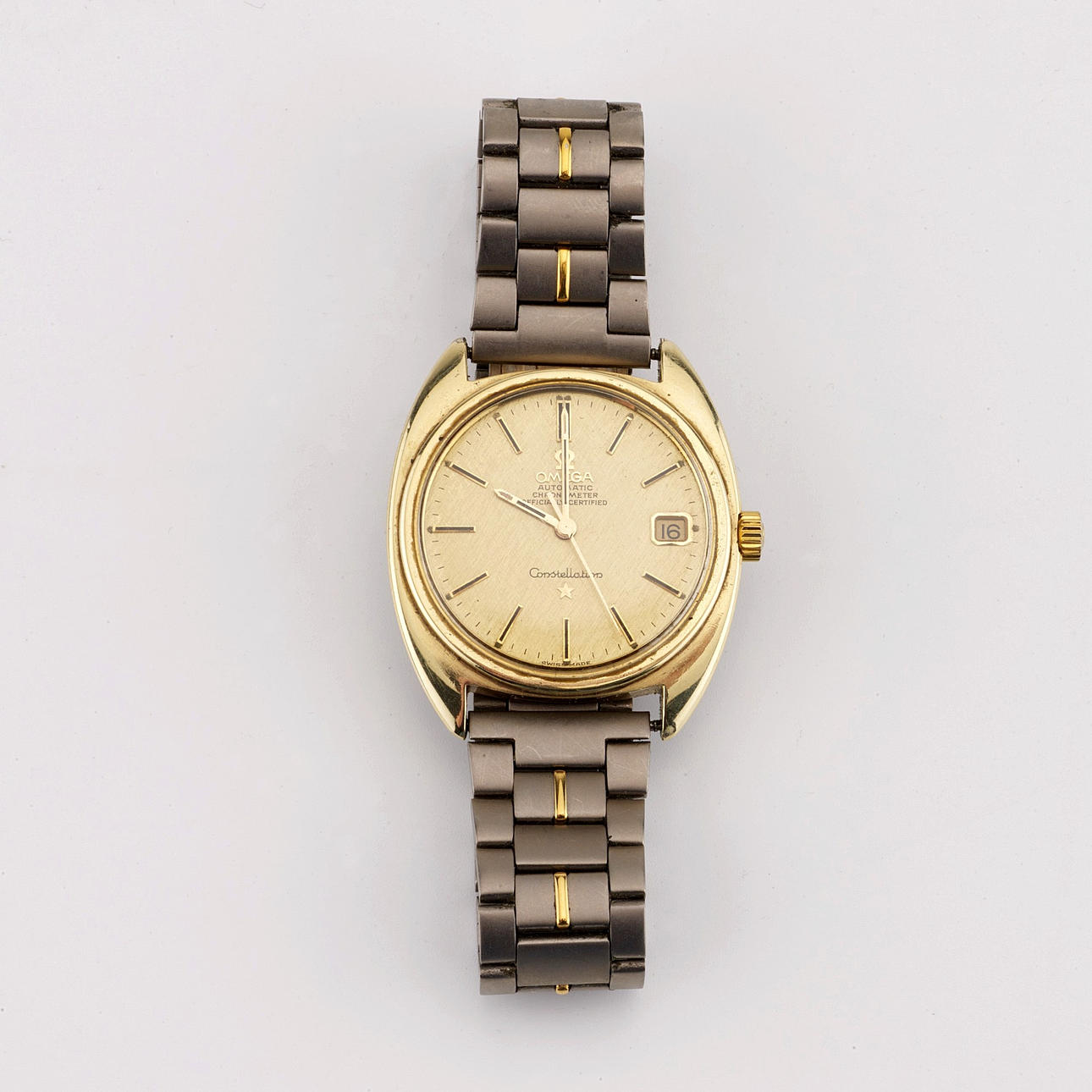 WRISTWATCH, Omega Constellation, automatic, 1970s.