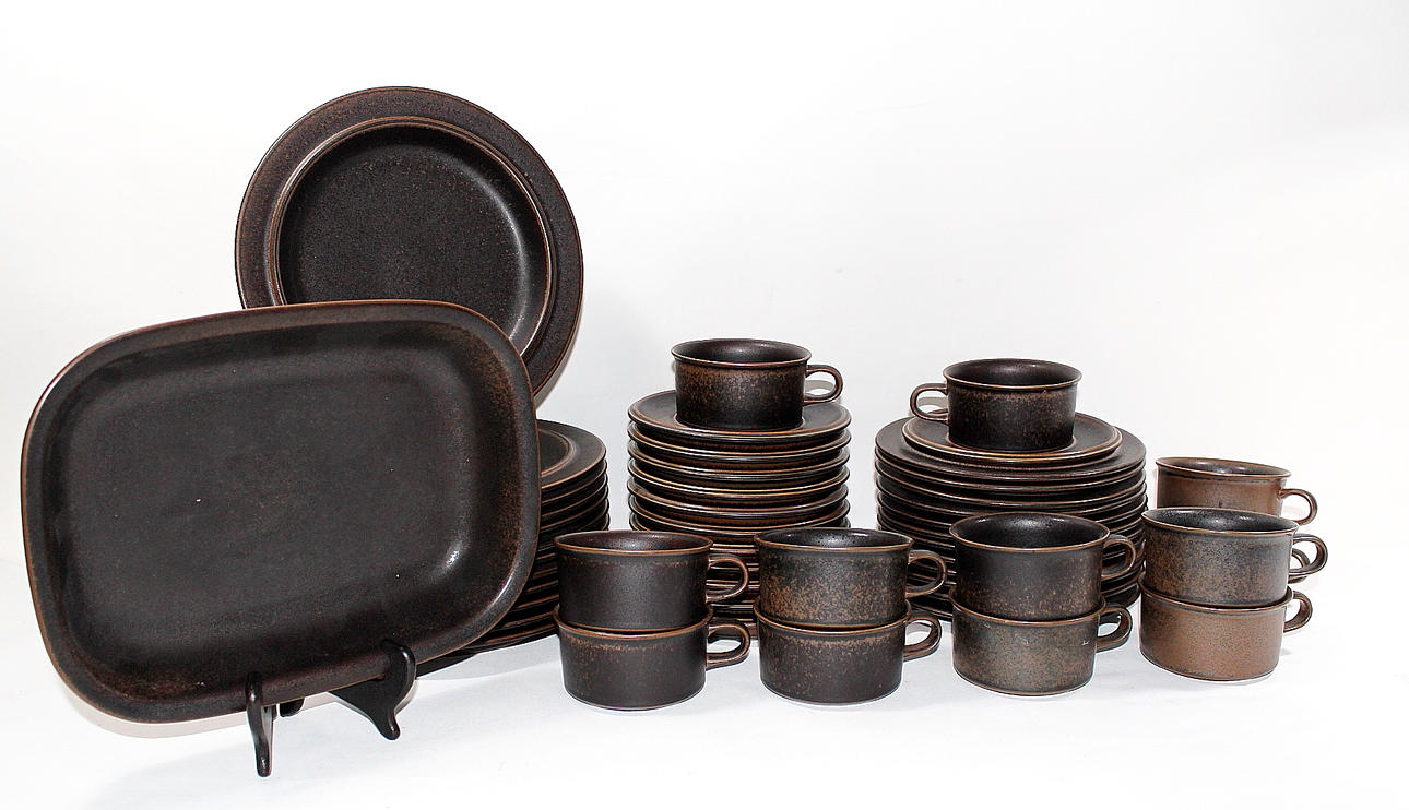 SERVIS, porslin, 49 delar " Ruska " Arabia.