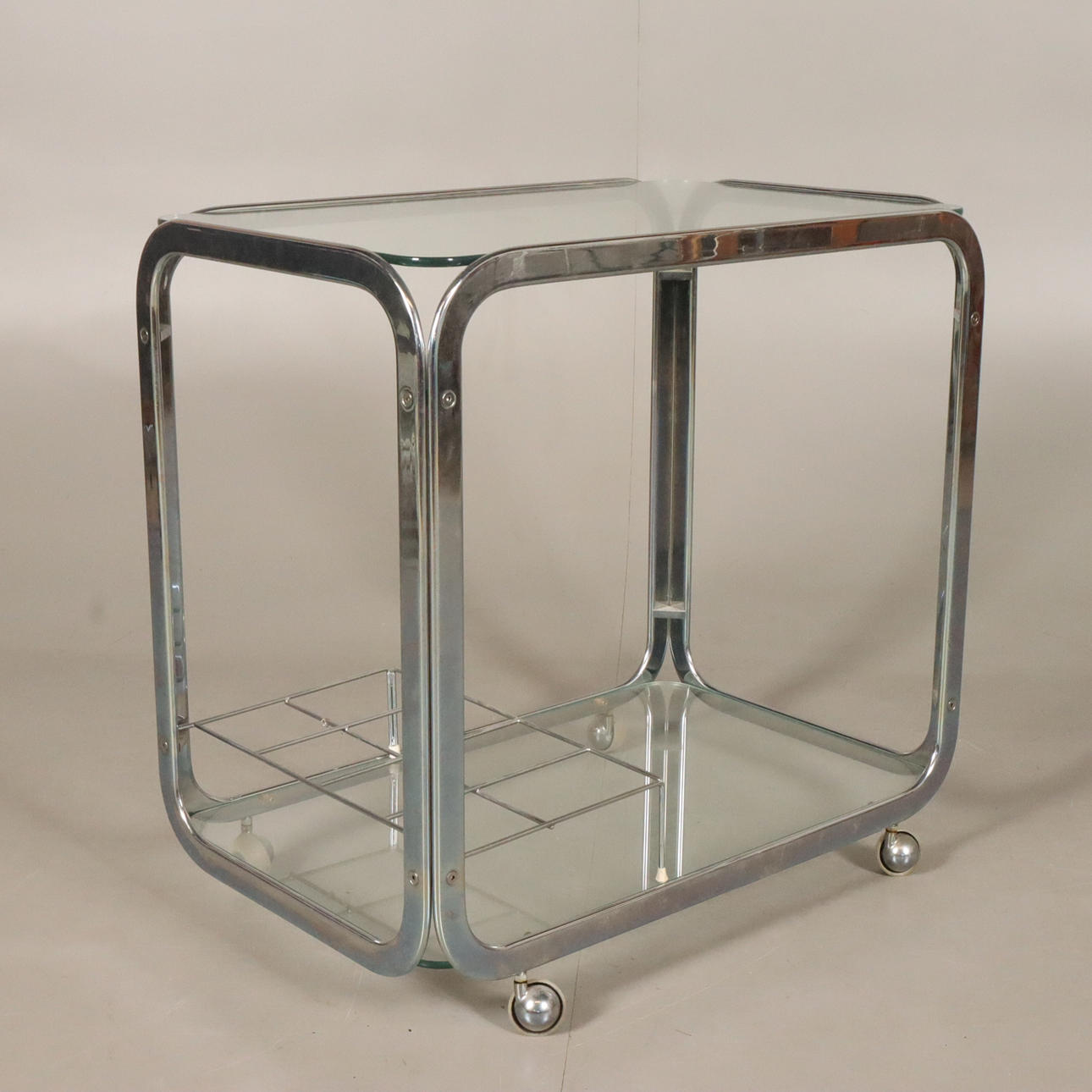 SERVERINGSVAGN krom/glas 1900-talets senare del.