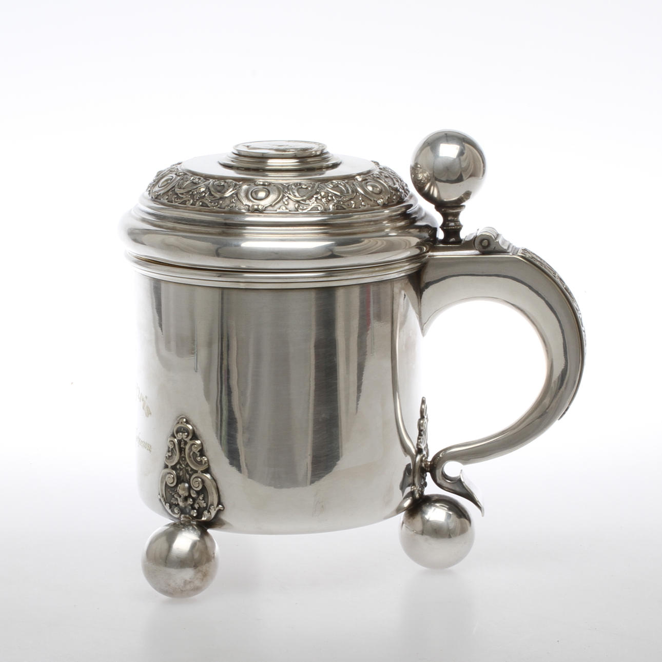 STOP, nysilver, barocksstil, CG Hallberg, 1900-talets första hälft.