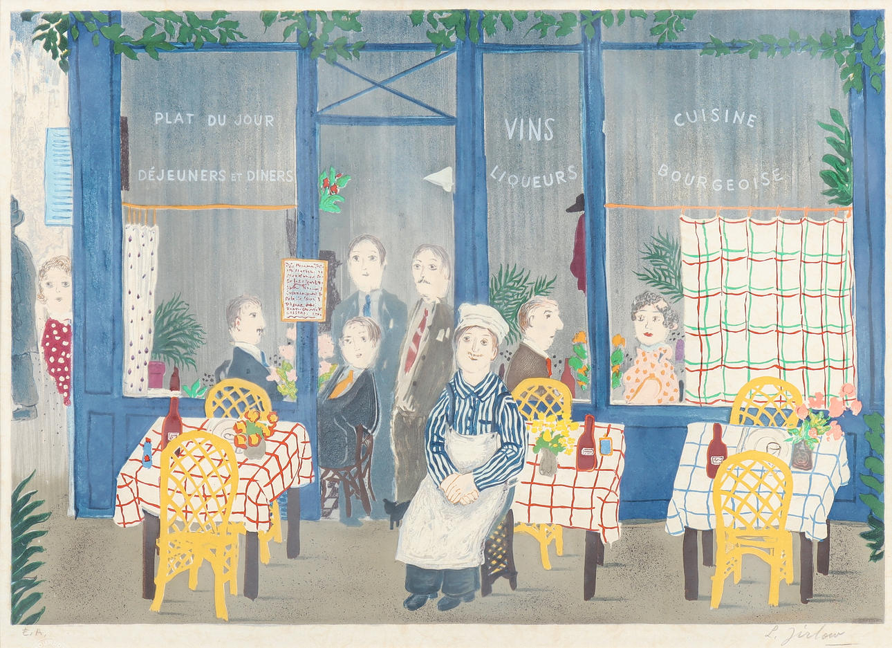 LENNART JIRLOW. “The Old Restaurant”, 1978.