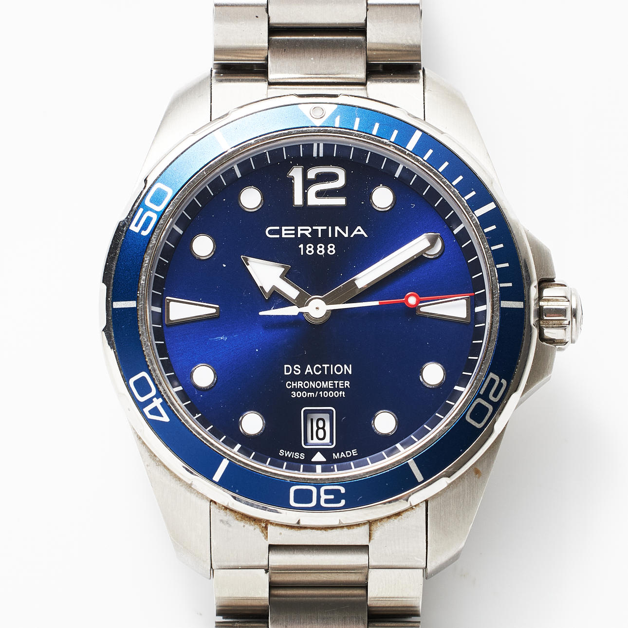 CERTINA, armbandsur, DS Action, stål.