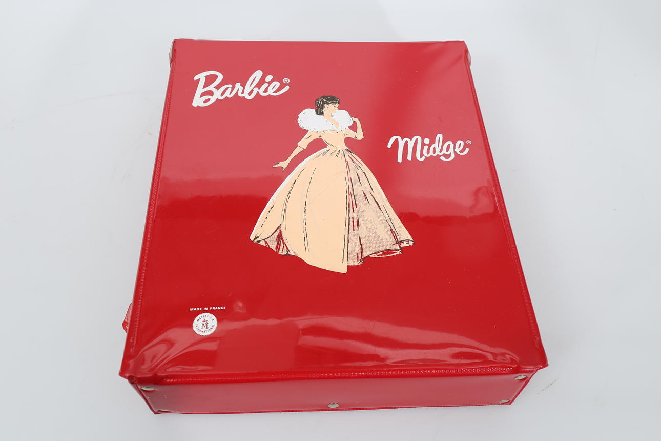 BARBIE MIDGE MED KLÄDER OCH LÅDA, Mattel, 195060-tal.