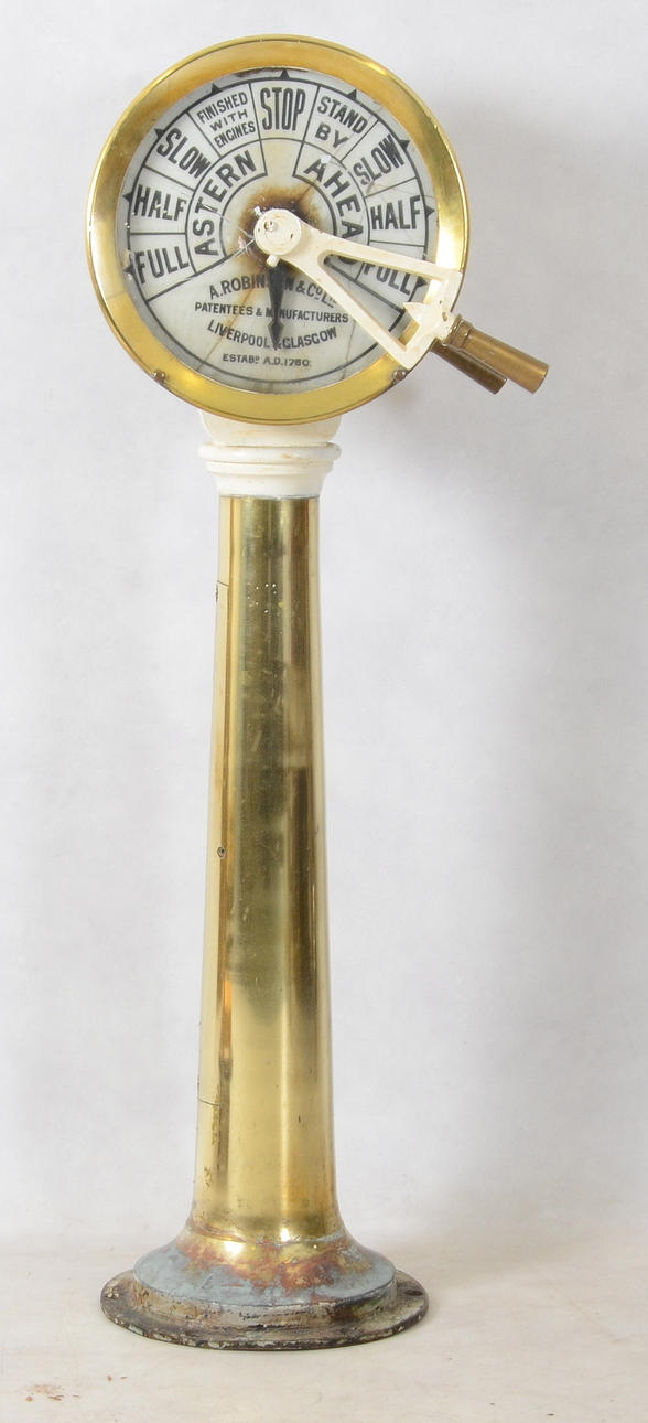 MASKINTELEGRAF, mässing.