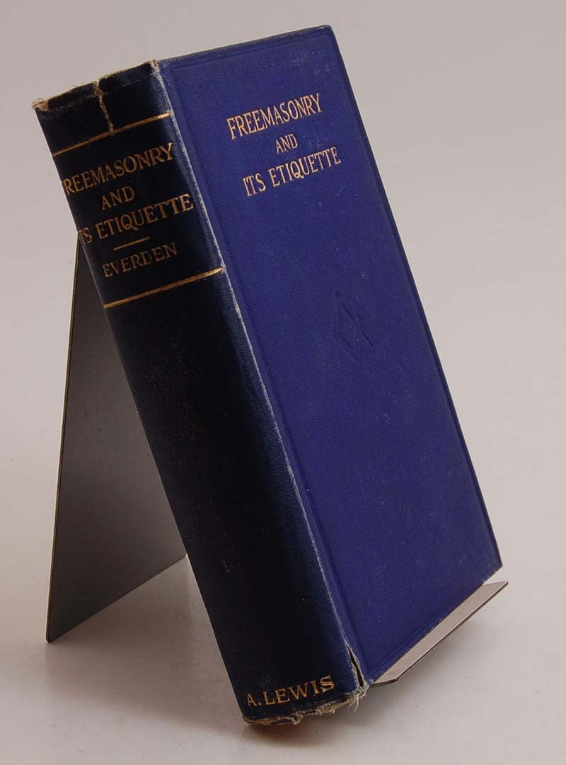 FRIMURERI.  CAMPBELL-EVERDEN. Freemasonry and its Etiquette.