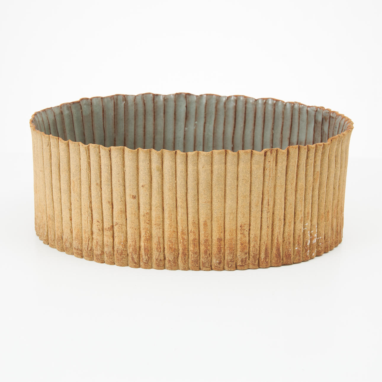 SIGNE PERSSON-MELIN. Bowl plate, unique, inside glazed, earthenware, signed, probably own workshop.