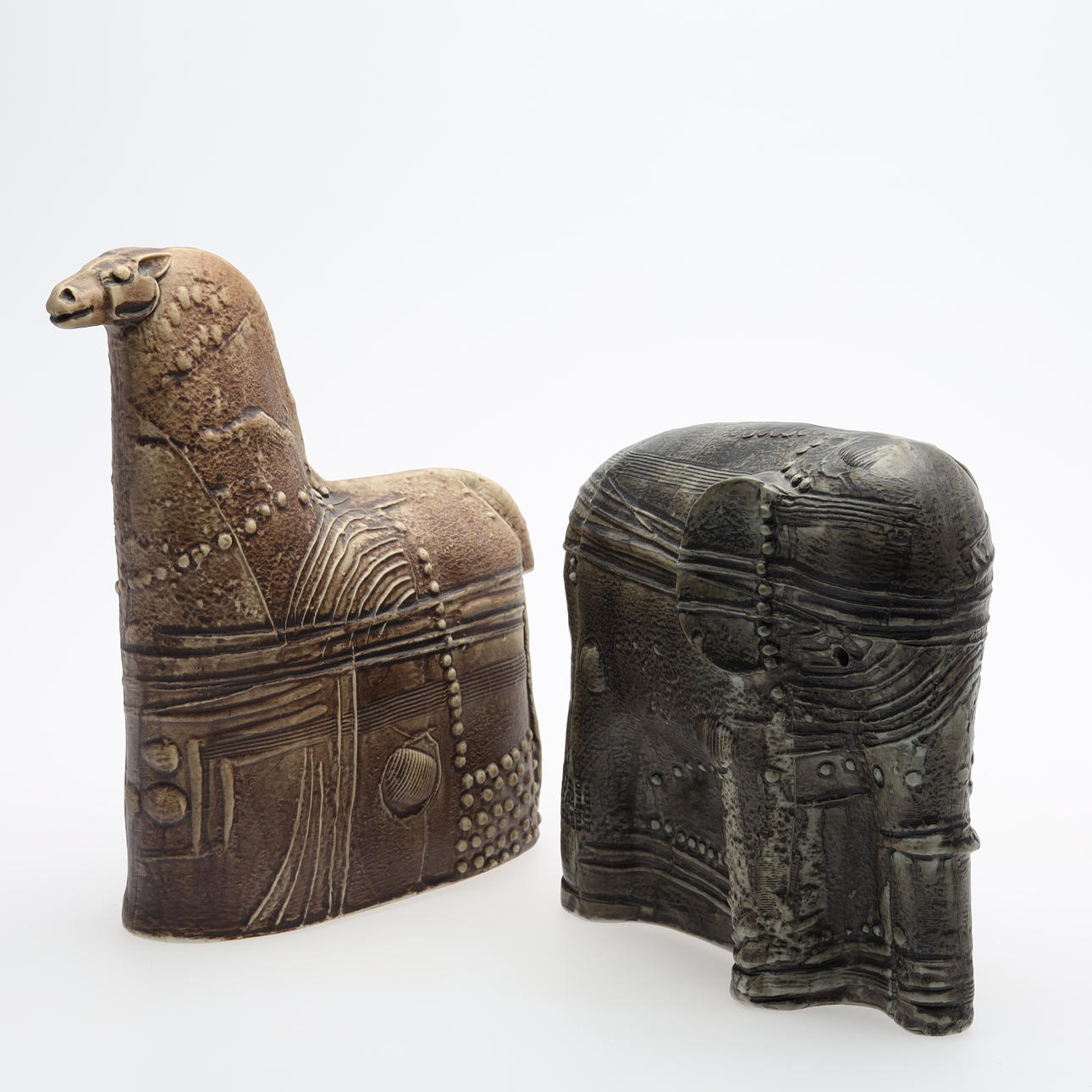 BERTIL VALLIEN. FIGURAS 2 piezas Rörstrand.