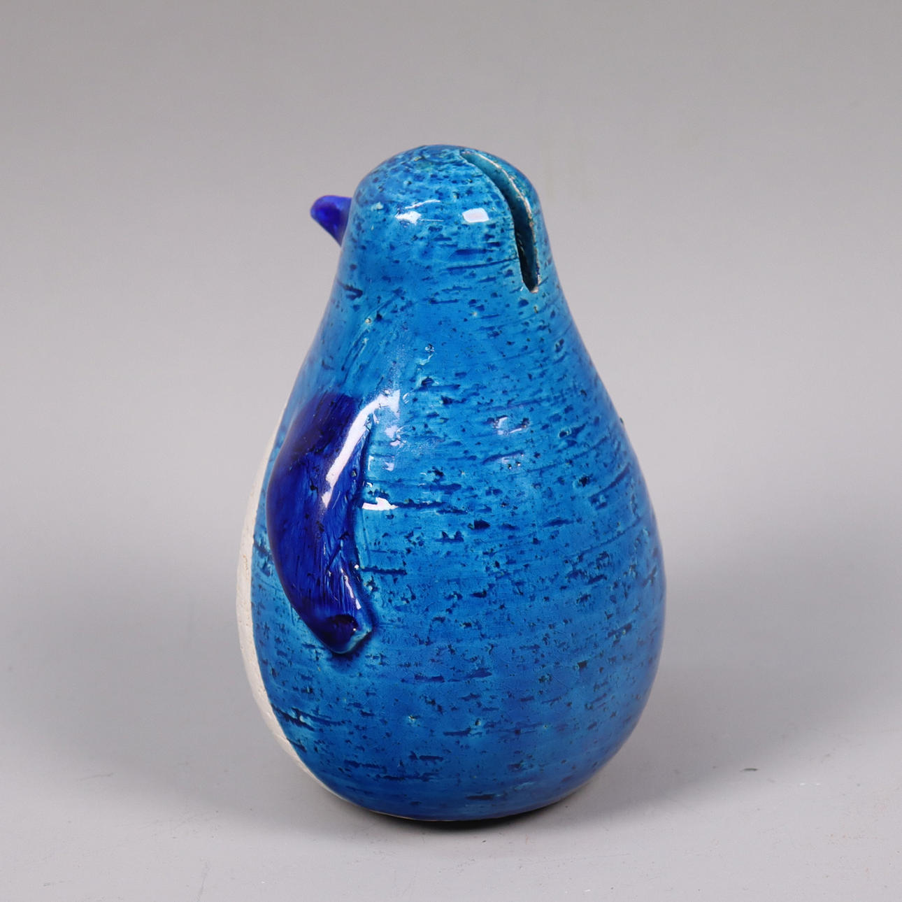 【極美品】ドードリオ ● : 旧裏 PMCG-Blue No.085 青版 Aldo Londi, Bitossi, Italy. Glazed ceramic piggy bank in the shape