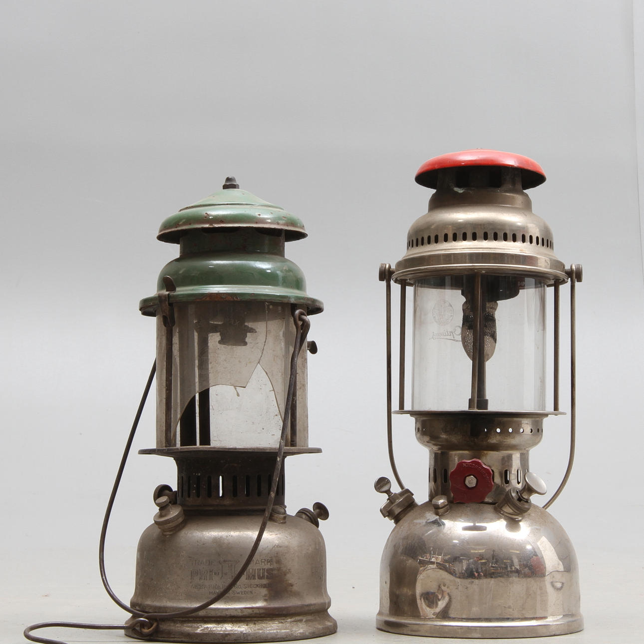 LYKTOR 2 st, Primus och Optimus.