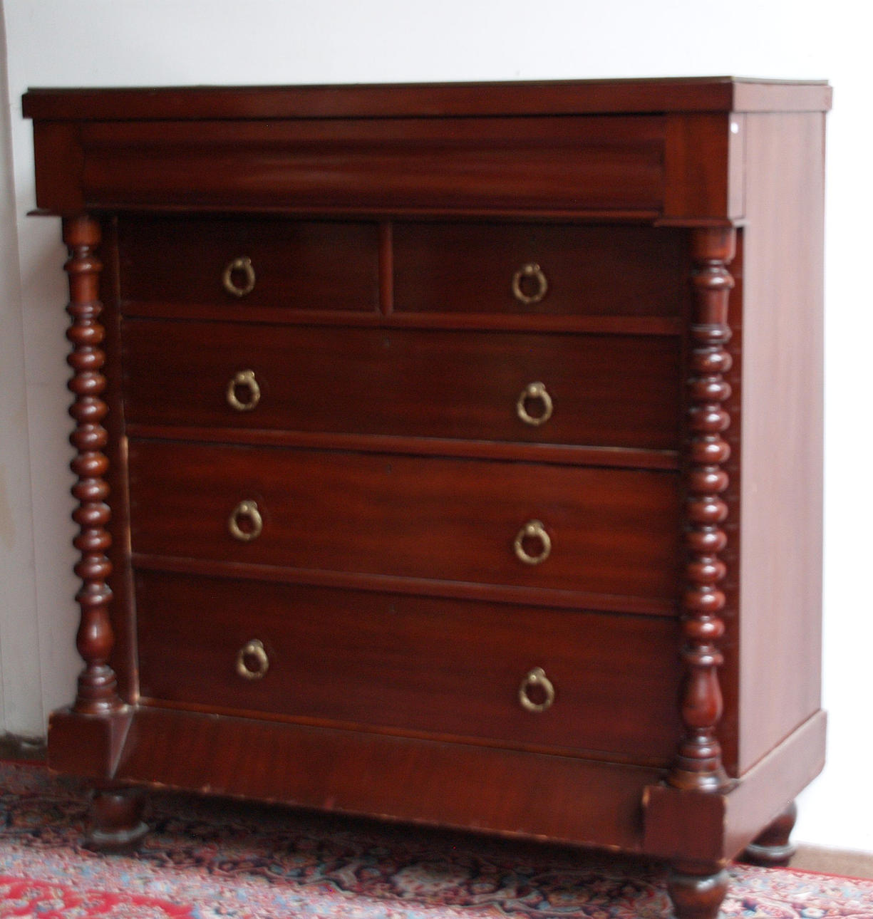 ENGLISCHE KOMMODE 19th CENTURY - Mahagoni.