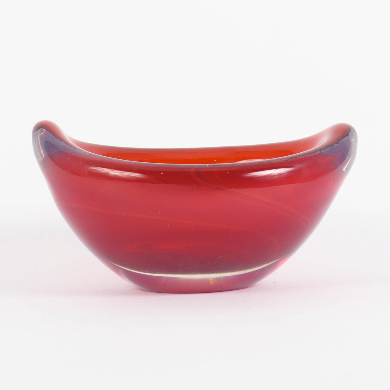 SVEN PALMQVIST. Schale, Glas, Orrefors.