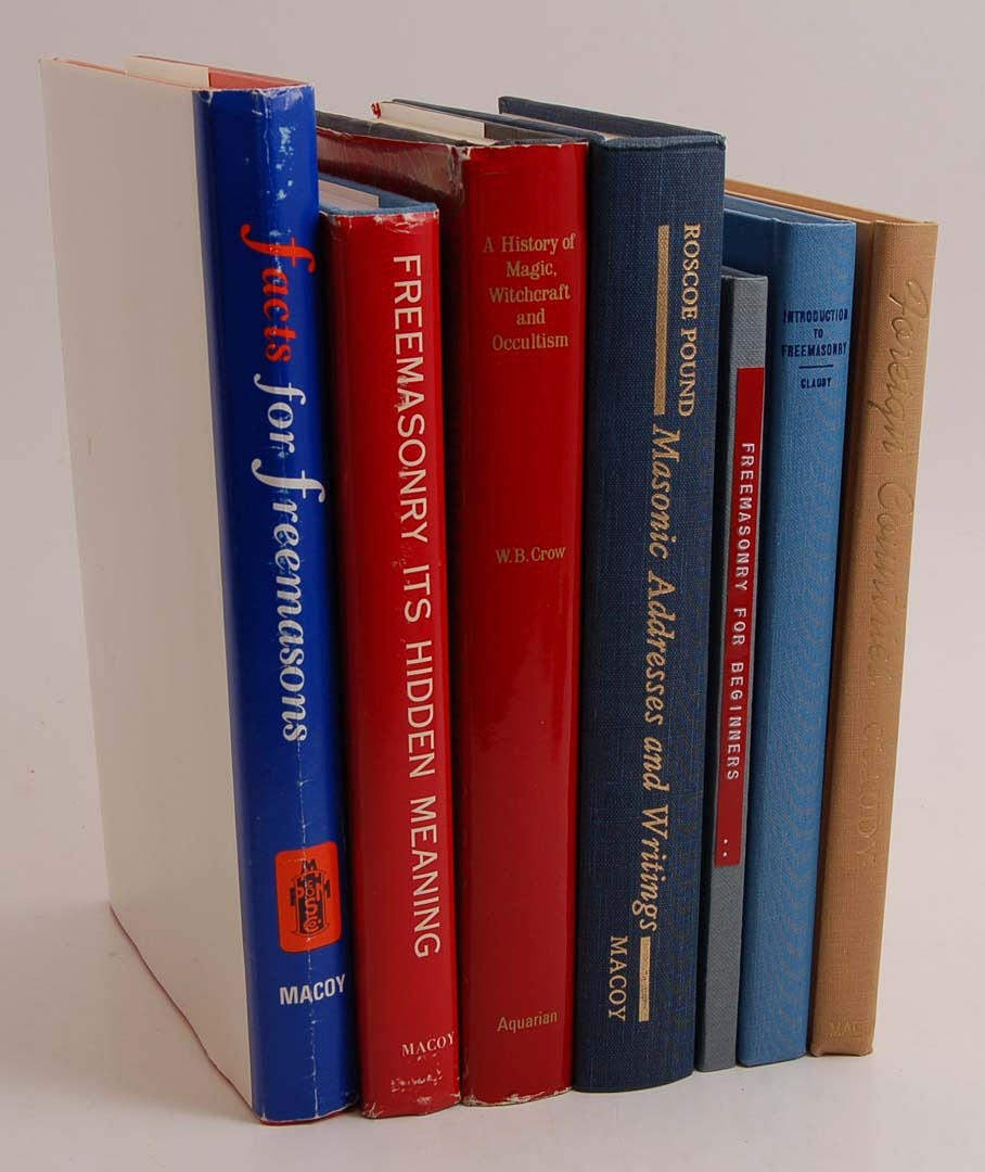 FRIMURERI. sju böcker om Hidden meaning / Magic / for beginners.