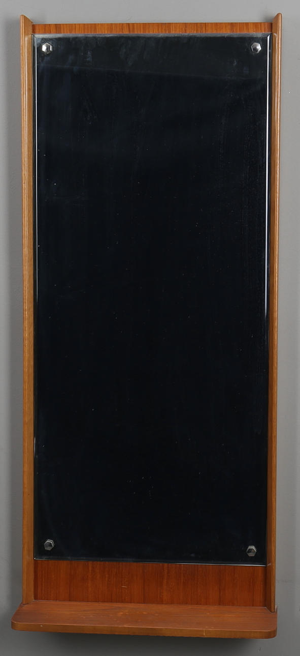 SPEGEL, ek samt teak, Johansfors Spegelfabrik, 1950/60-tal.