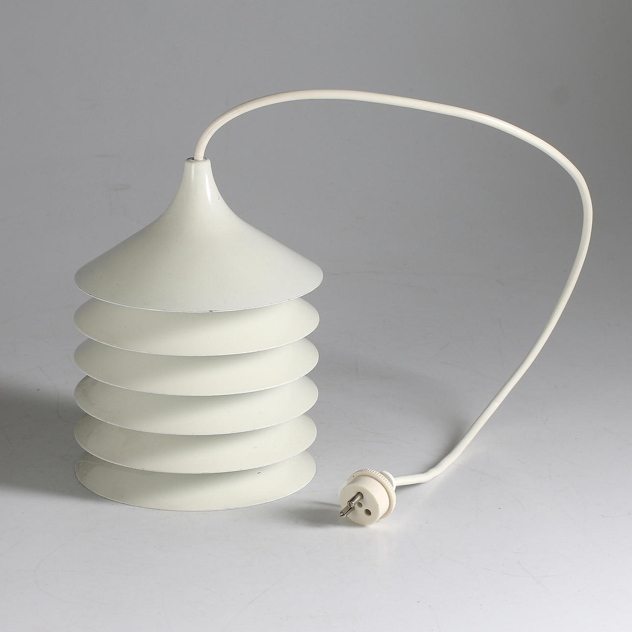 TAKLAMPA, plåt, "Duett", Bent Boysen, IKEA, 1900-talets andra hälft.