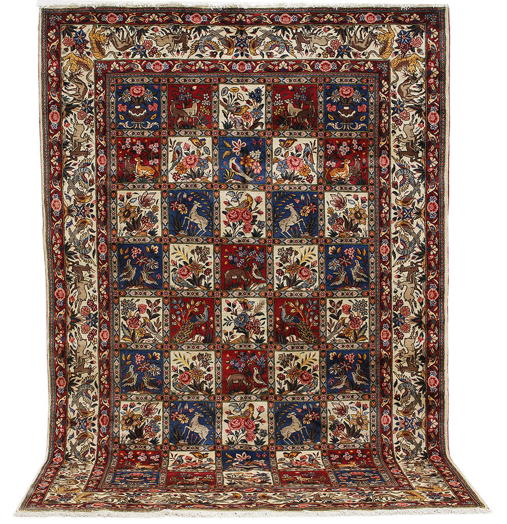 MATTA, Persisk, figural Baktiari (fine), 310 x 210 cm.