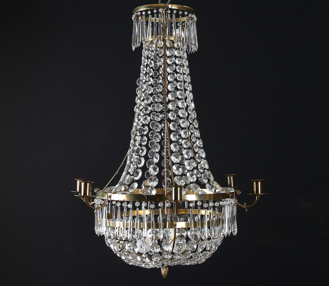 LJUSKRONA, Empire, 1800-talets första hälft.