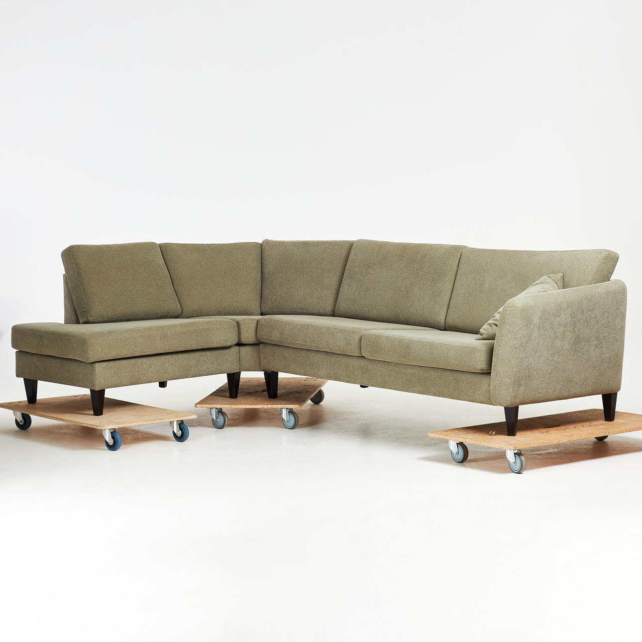 HÖRNSOFFA. Samtida, Stalands Möbler, textilklädd.