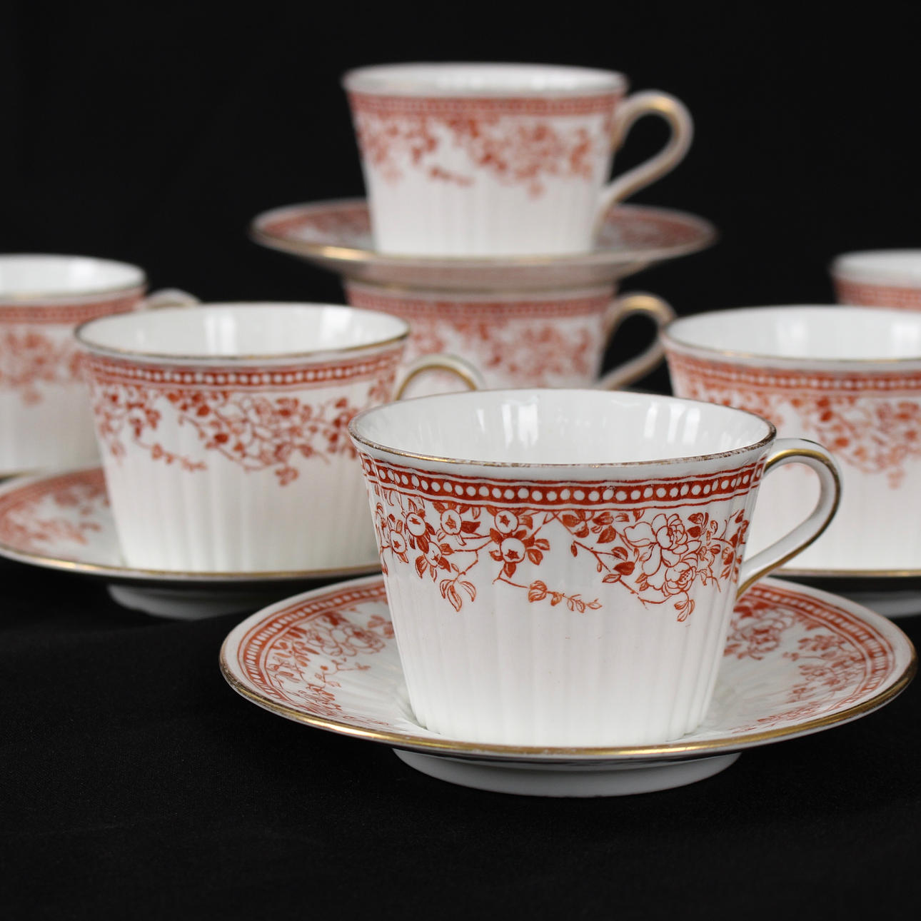 Mokkiste, 14 dele, Wedgewood, England.