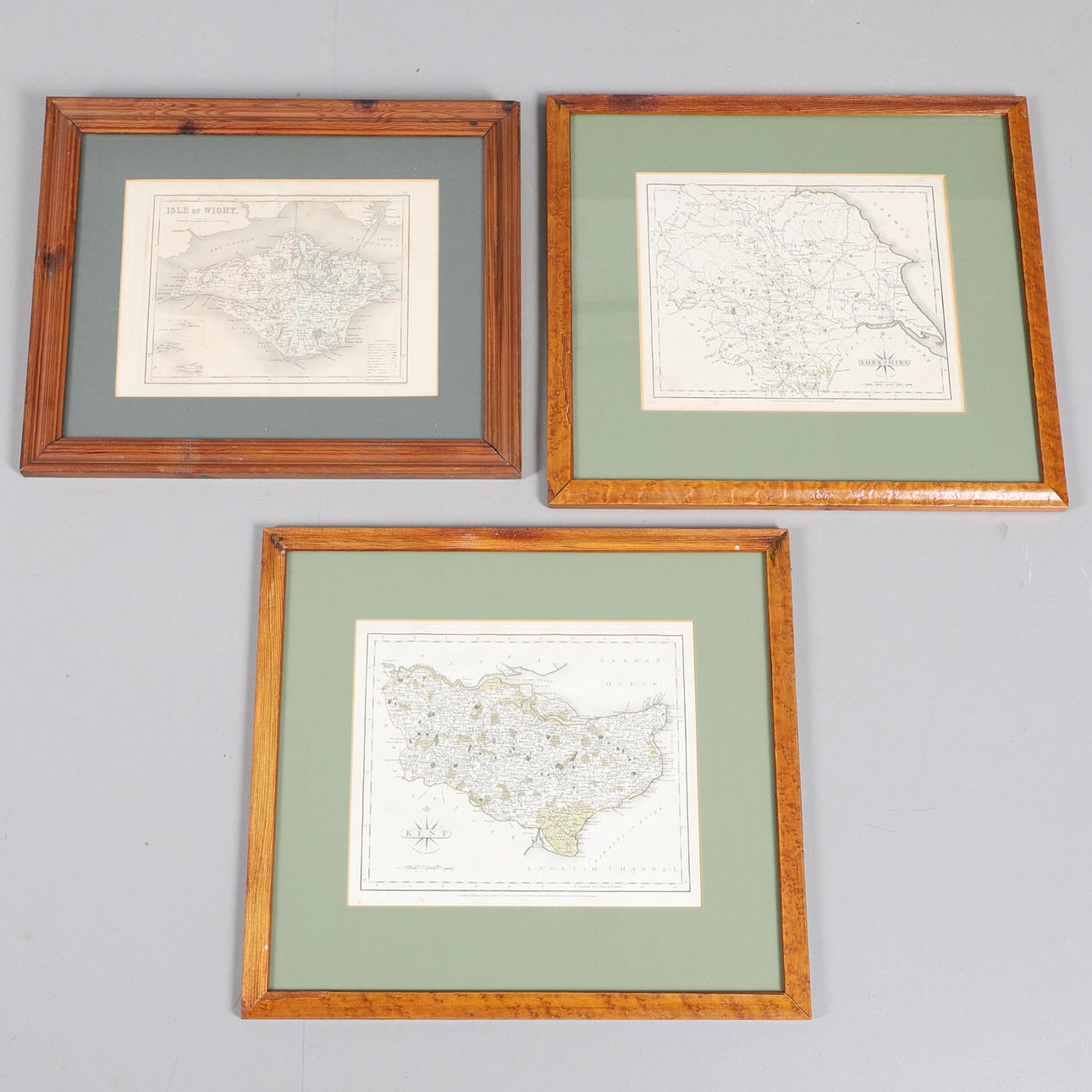JOHN CARY. A Map of Yorkshire, c. 1787, and two others, similar (3).