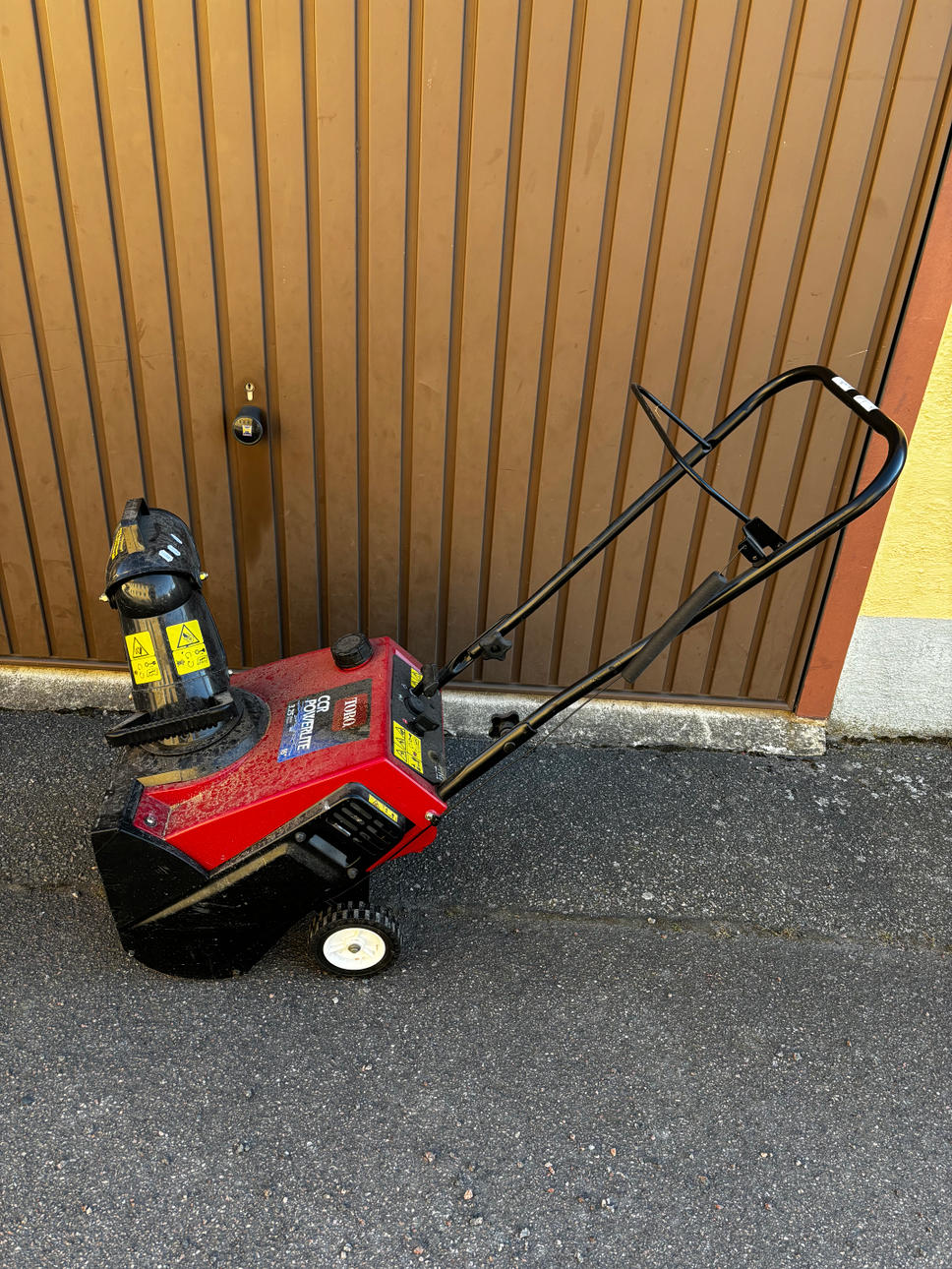 SNOWBLOWER, Toro CCR Powerlite.