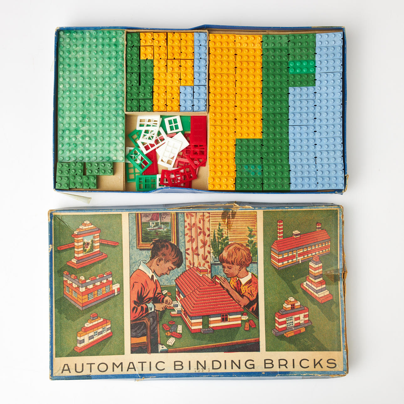 AUTOMATIC BINDING BRICKS, 700/1, Lego, Billund, Denmark 1949-1953.