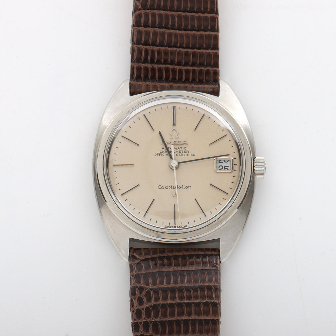 OMEGA Constellation Wristwatch, Automatic Chronometer Officially Certified, 1960s/70s.