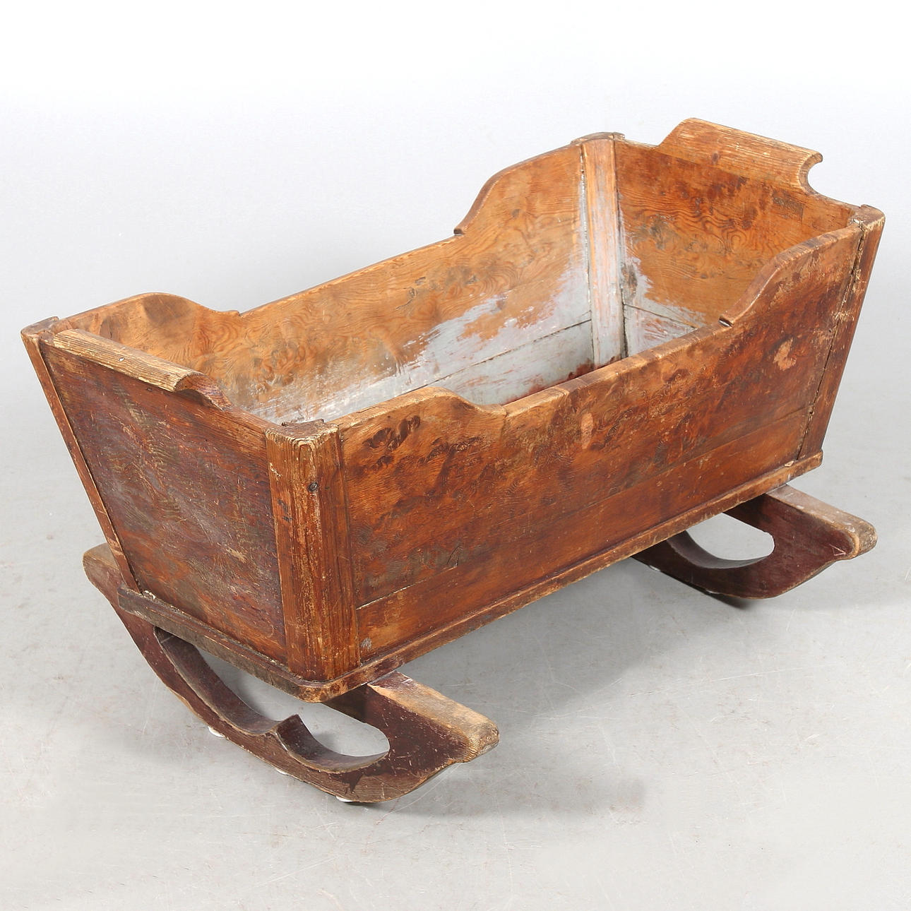 VAGGA, masurbjörk, allmoge, 1800-talets mitt.