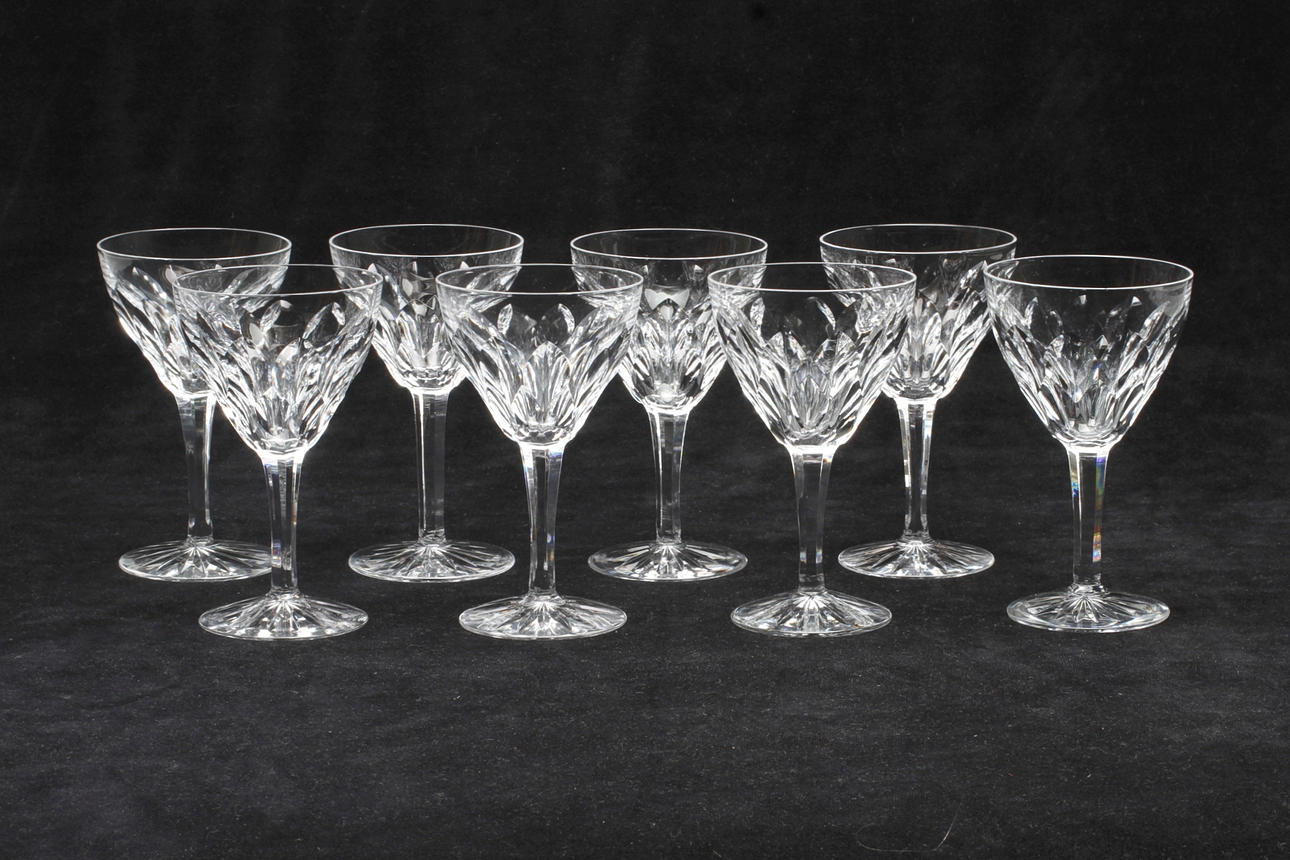 VINGLAS, 8 st, Boda, 1900-tal.