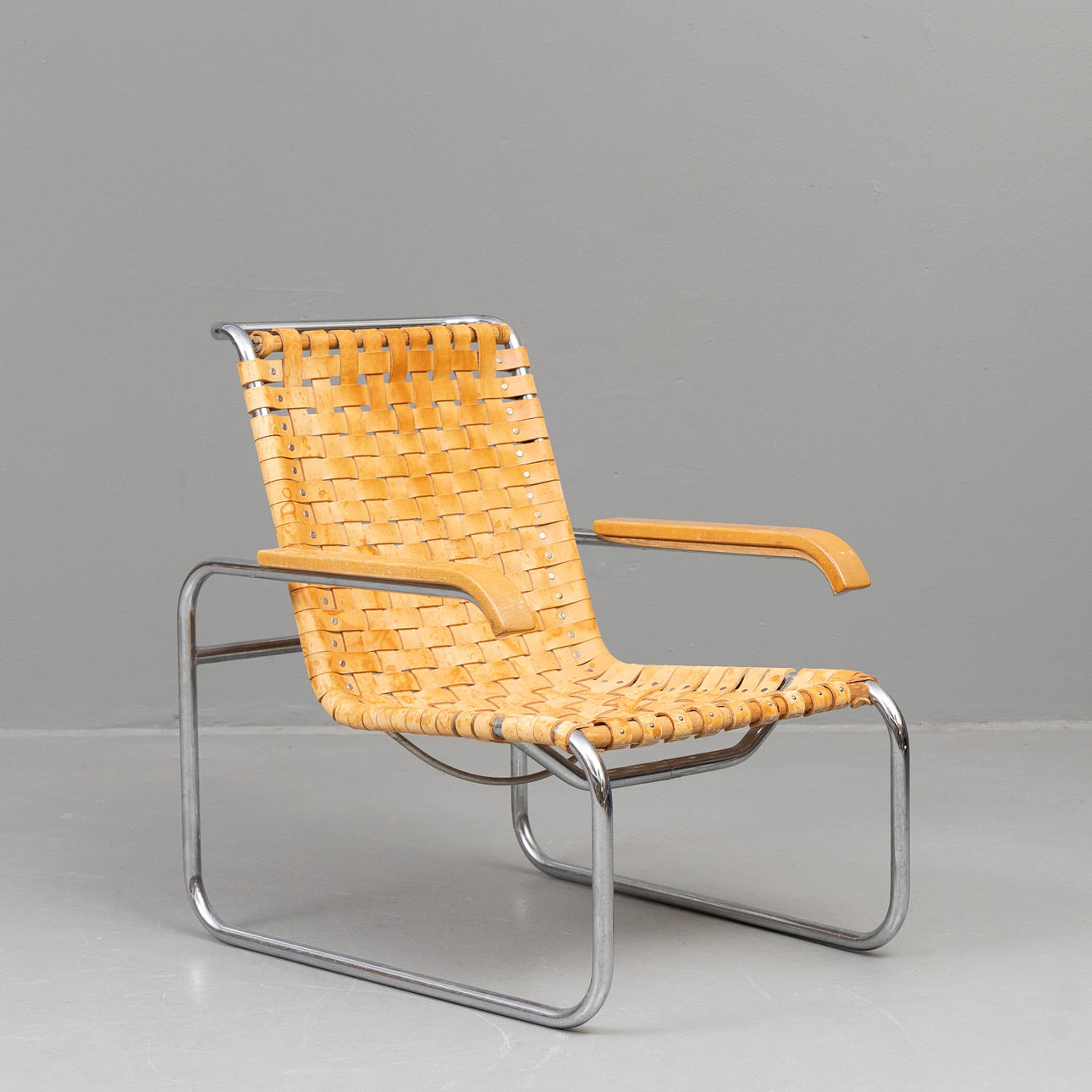 MARCEL BREUER. Fåtölj B35, Thonet.