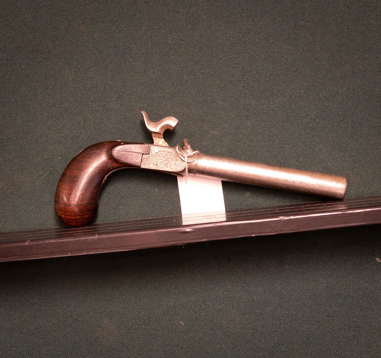 Small Belgian Single-Barreled Percussion Lock Gun 19th Century. Weapons ...