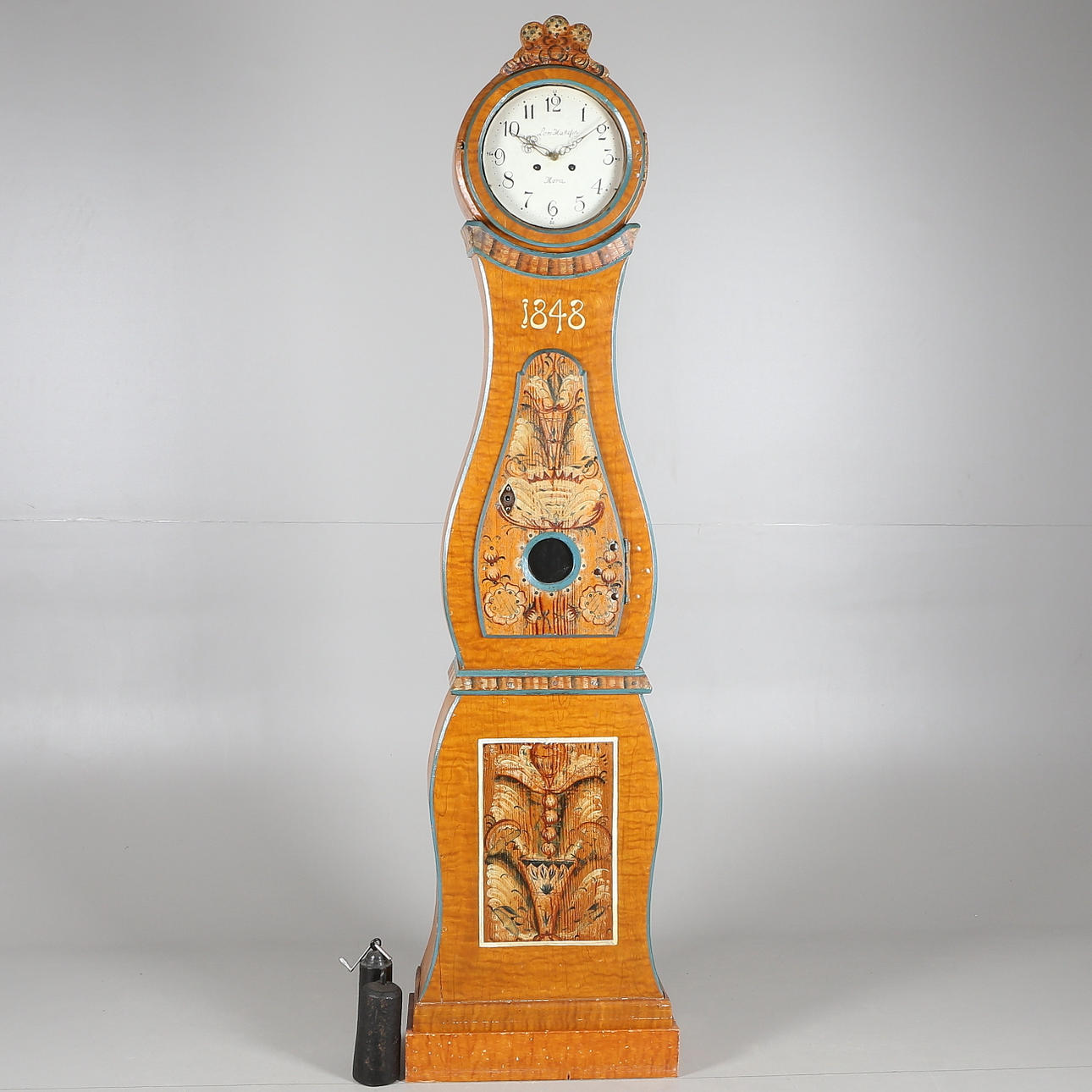 GOLVUR, allmoge, trä, 1800-tal.