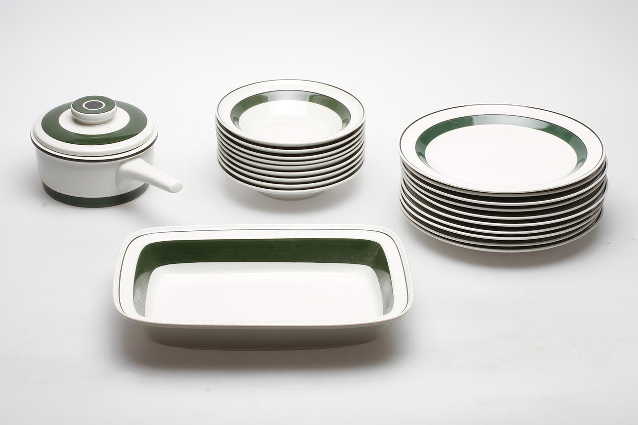 SERVISDELAR, 21 delar, keramik, "Taffel", Rörstrand.