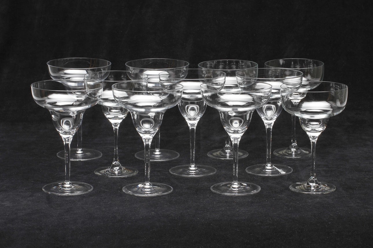 DESSERTSKÅLAR, 11 st, 1900-tal.