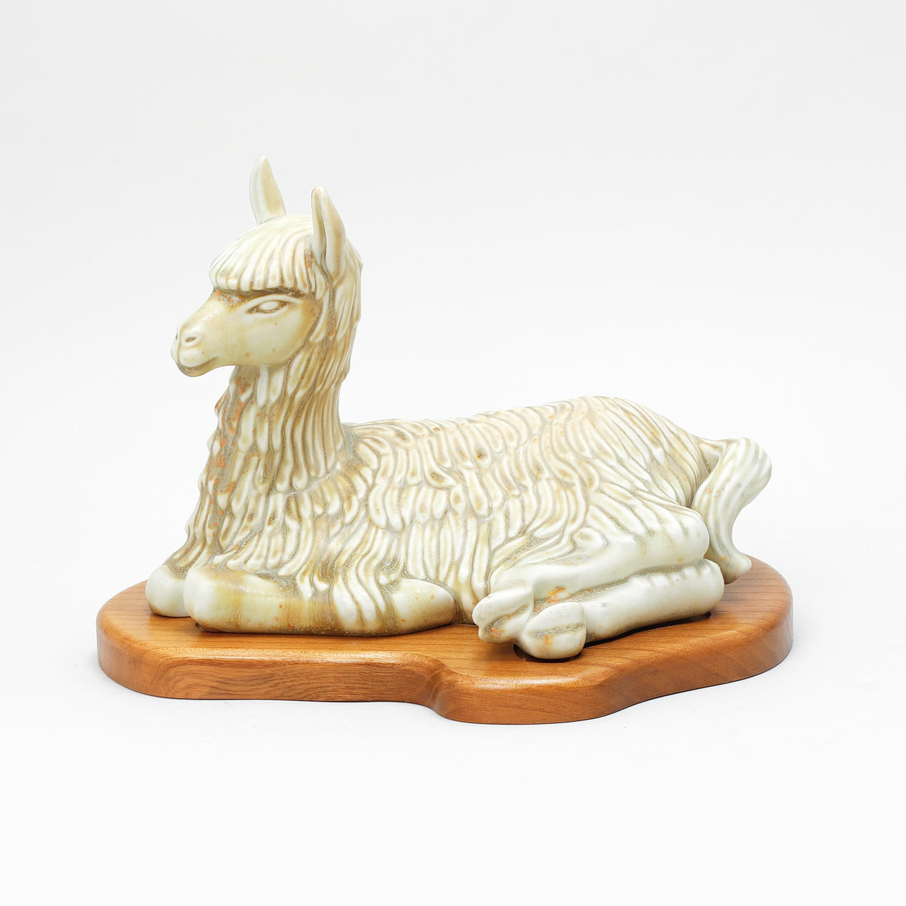 GUNNAR NYLUND. A figurine, Lama, stoneware, Rörstrand.