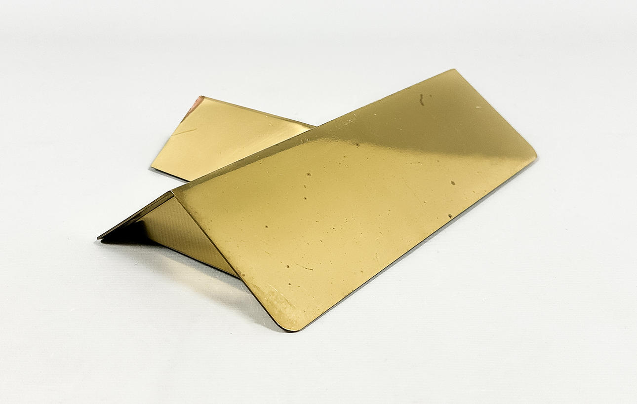 VÄGGLAMPA, utomhus, mässing, Uplight PG164.