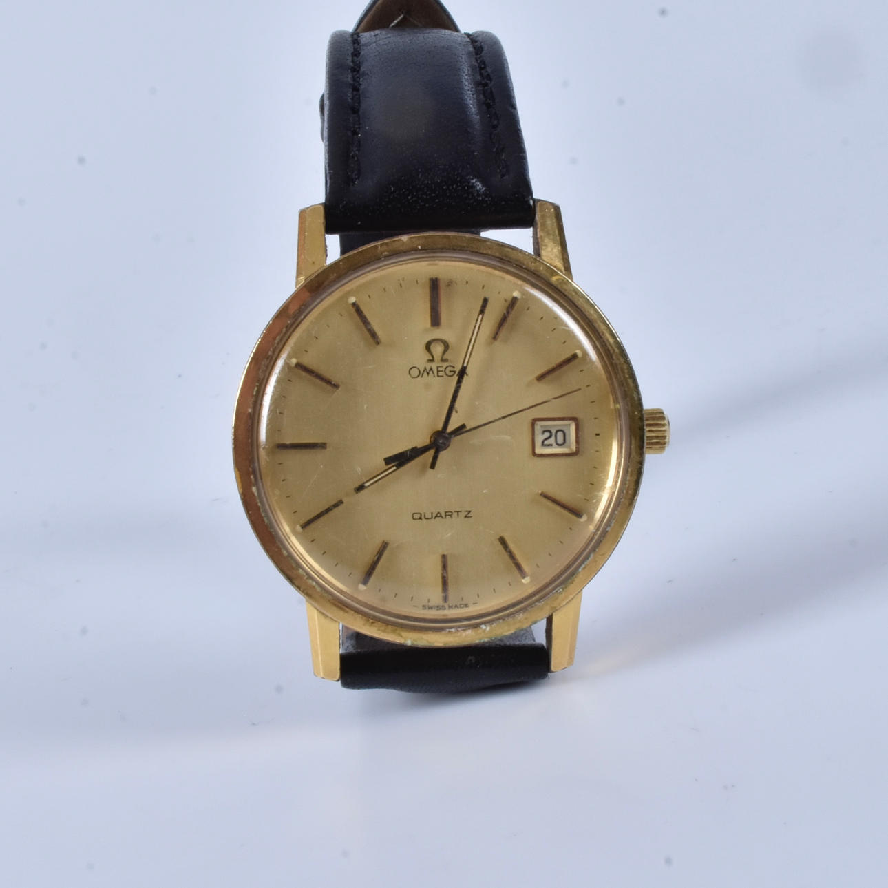 MEN'S WATCH Omega seamaster 18K quartz.
