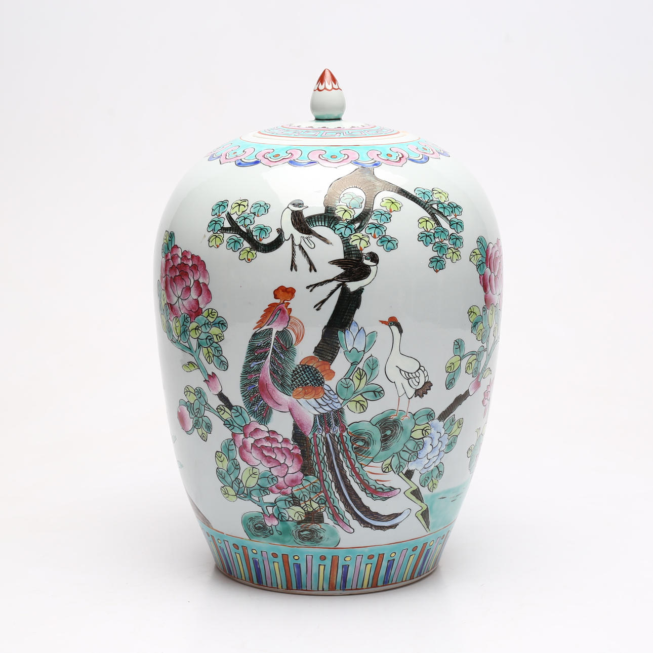 LOCKURNA, porslin, Kina, 1900-tal.