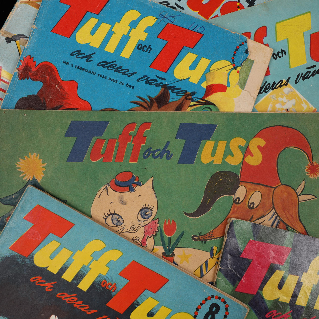 TUFF AND TUSS, CIRCUS, 17 cómics, 1953-1959.