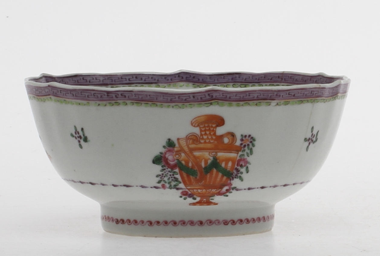 SKÅL, porslin, Qianlong, Kina.