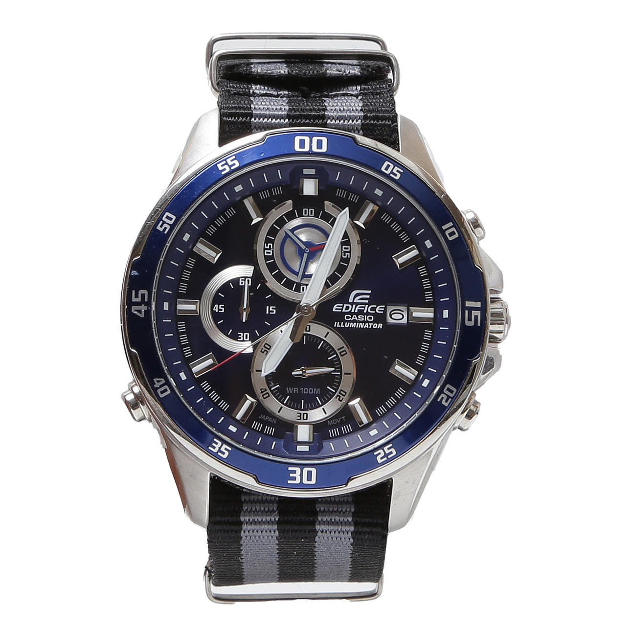 CASIO EDIFICE EFR 547 KRONOGRAFI, MIESTEN RANNEKELLO.