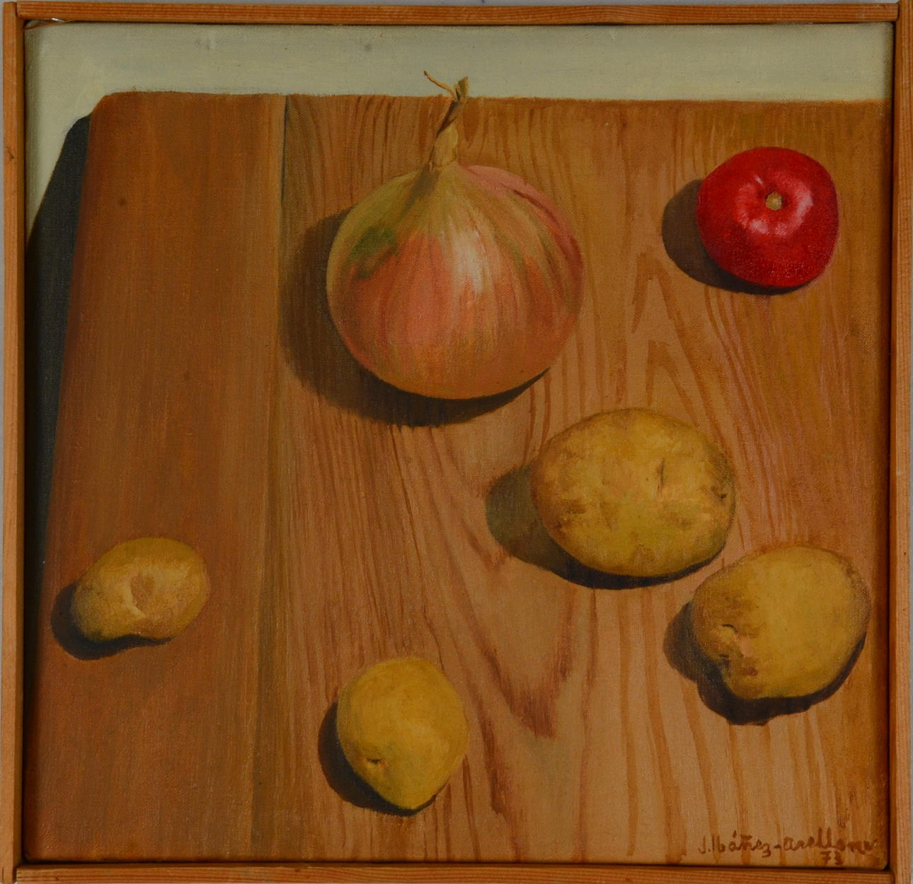 JOAQUIN IBANEZ-ARELLANO. Olja på duk.