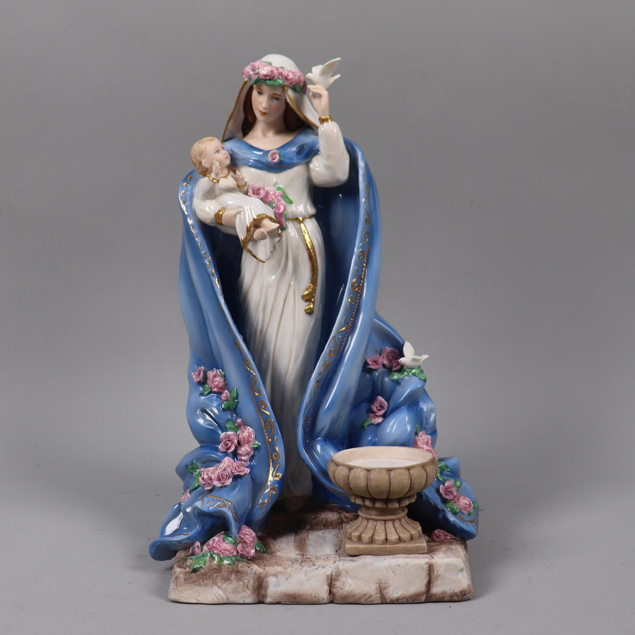 PHEBE HEMPHILL, Franklin Mint, “Virgin Mary, Mother of Spring