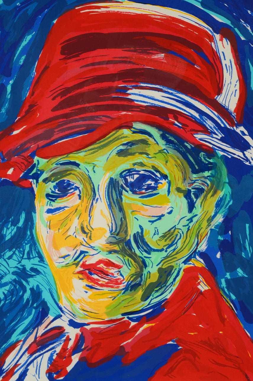 BENGT ÅBERG. Färglitografi.