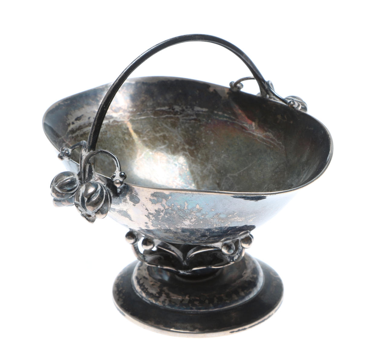 GEORG JENSEN. Skål, modell 235 A. 1933-44, Vikt ca 89 gram.