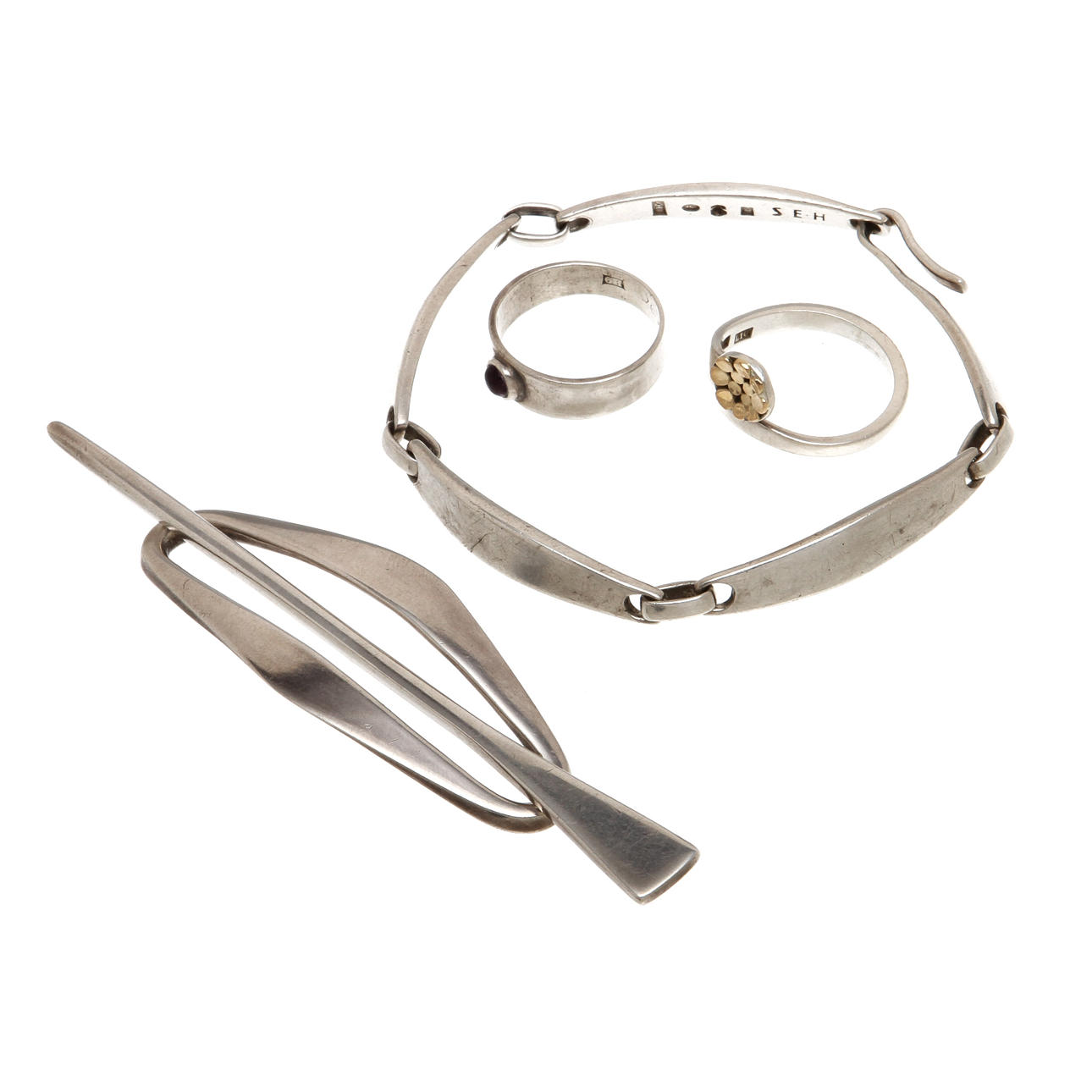 SMYCKEN , 4 delar, silver Högberg & Co.